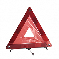 Знак аварийной остановки СРЕДНИЙ в пластиковом пенале (металлические ножки) sim-plast 1шт./50шт.